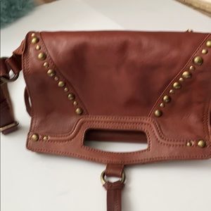 Lucky Brand Studded Abbey Road Purse EUC